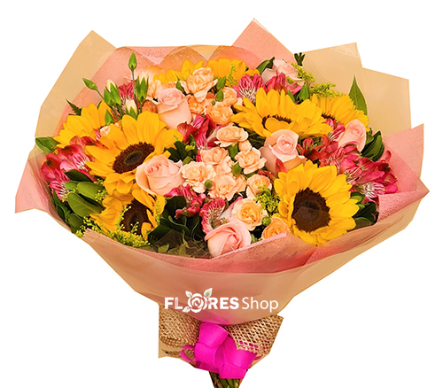 Buquê para uma princesa com flores mistas | Flores Shop