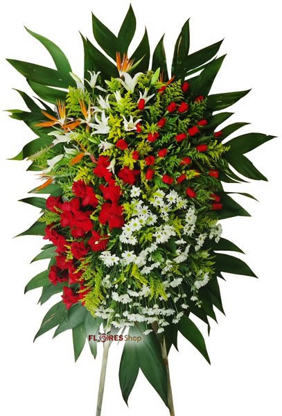 502 Coroa de flores Ouro | Luxo