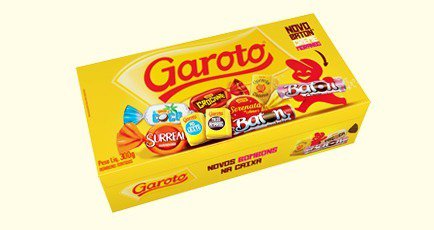 Caixa Bombom Garoto